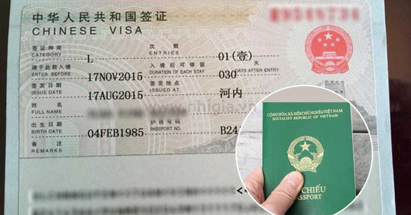 Có tới 18 loại visa Trung Quốc để dùng cho các mục đích khác nhau 